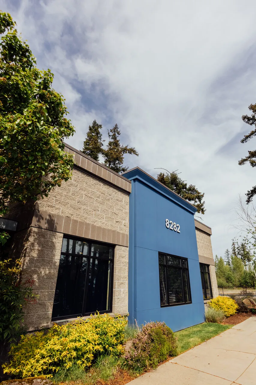 The Asymmetric Health clinic building at 8282 28th Ct NE, Suite C, Lacey, WA 98516