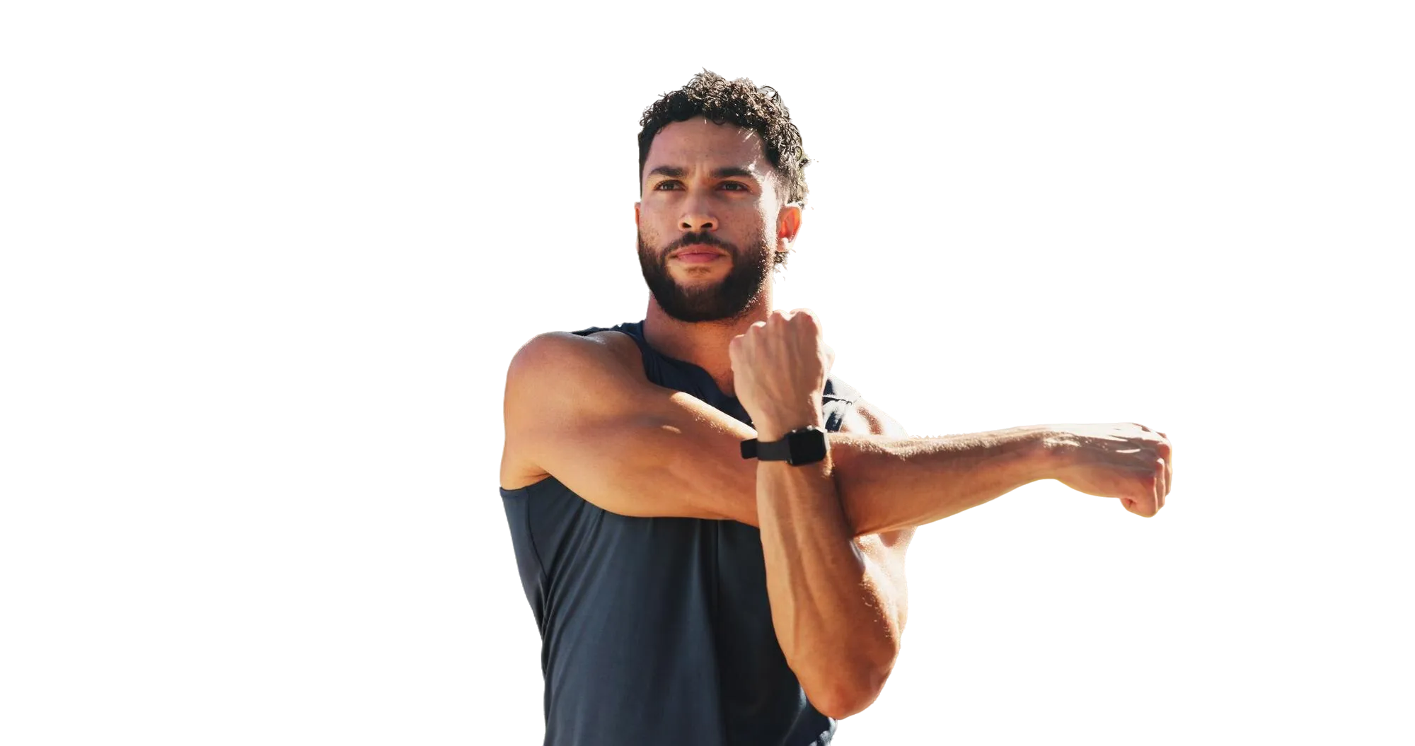 Man representing optimized testosterone and vitality